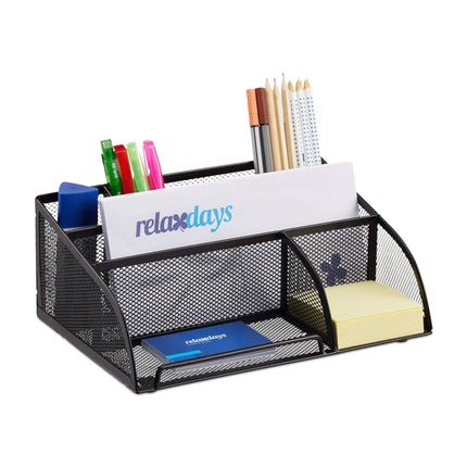 Desk storage in metal