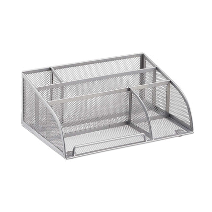 Desk storage in metal