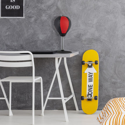 Desktop Punching Bag – Red & Black, Stress Relief Tool