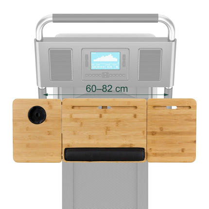 Desk top for treadmill