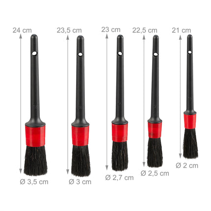 Detail brush set of 15 pcs