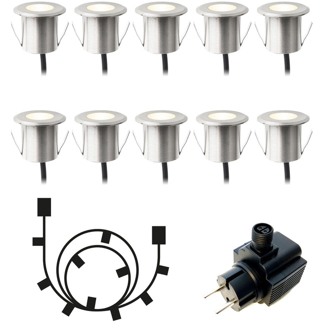 Dexter Decklight 10-pack Silver Starter Pack