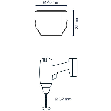 Dexter Decklight 5-pack Silver