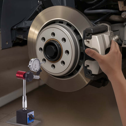 Dial Test Indicator With Magnetic Base, 0.03 mm, 0-25.4 mm