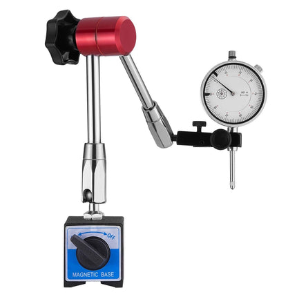 Dial Test Indicator With Magnetic Base, 0.03 mm, 0-25.4 mm
