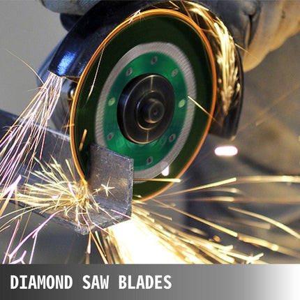 Diamond Hole Saw Set, 8-Piece M14 20–68 mm for Tile, Granite