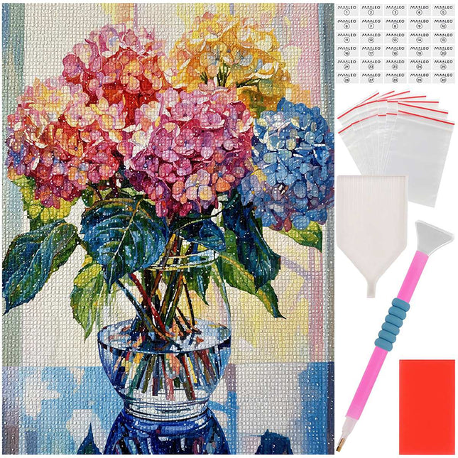 Diamond Painting Kit, Bouquet Design, 40x30cm