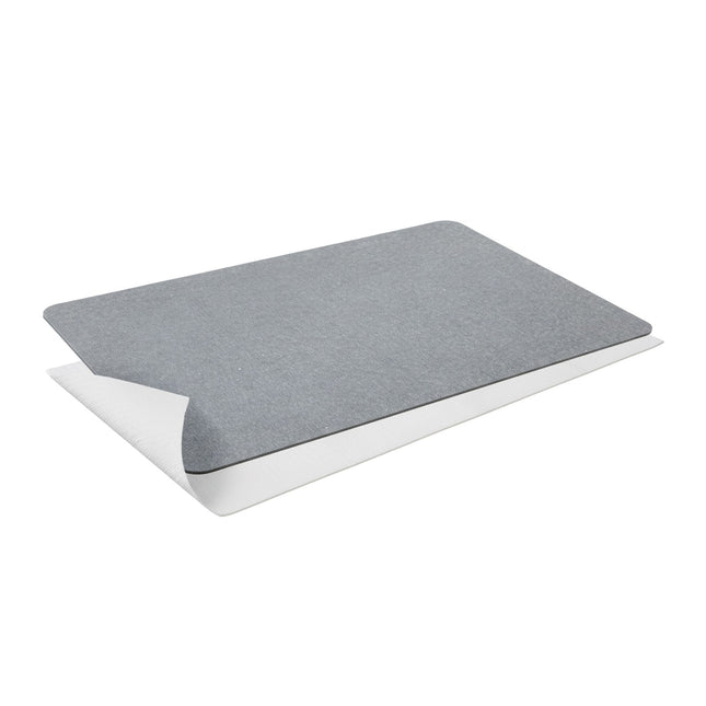 Diatomaceous Earth Bath Mat – Non-Slip, Quick-Dry, Grey