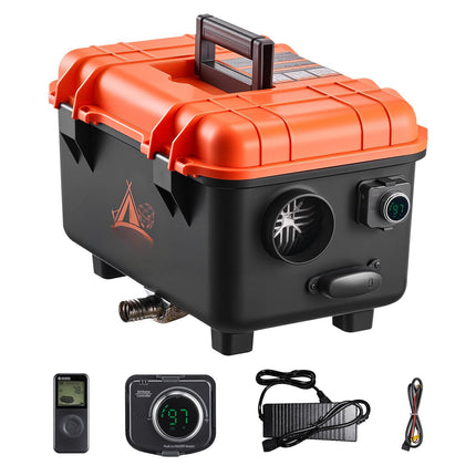 Diesel Air Heater 5-8kW, 12V/24V, Remote, 4L Tank