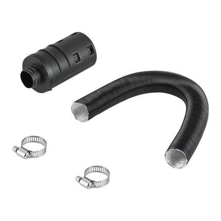Diesel Heater Air Intake Hose Kit, 25mm, Filter, Clamps