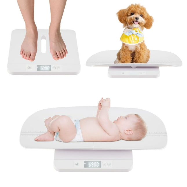 Digital Baby Scale with Removable Tray, 50g–150kg Range