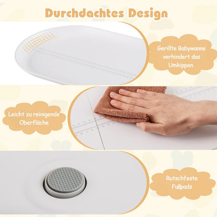 Digital Baby Scale with Removable Tray, App-Enabled