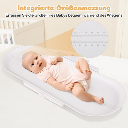 Digital Baby Scale with Removable Tray, App-Enabled