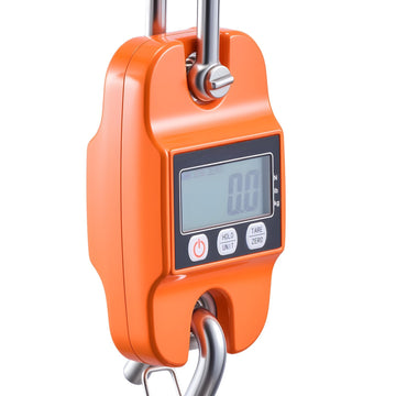 Digital Crane Scale, 880 lb Capacity, LCD, Cast Aluminum