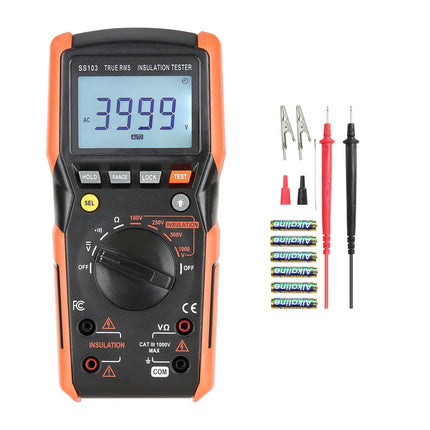 Digital Multimeter, 4000-Count TRMS, 1000V AC/DC