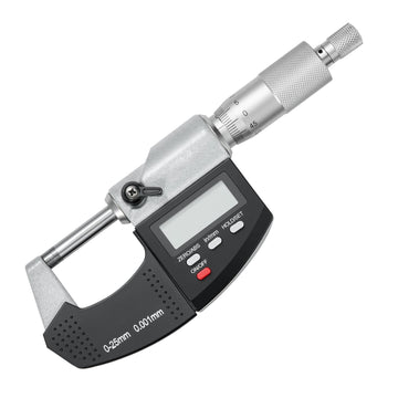 Digital Outside Micrometer 0-25.4 mm, 0.001 mm LCD