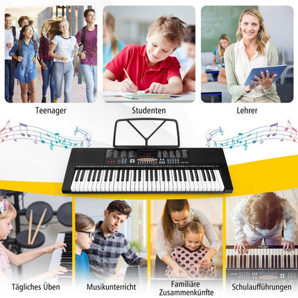 Digital Piano for Beginners, 61 Keys, 300 Tones