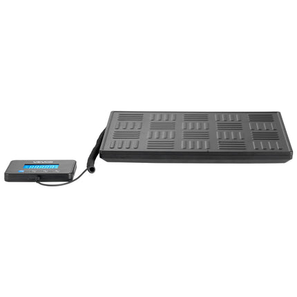 Digital Shipping Scale 660 lb, Dual Accuracy, Hold-Tare LCD
