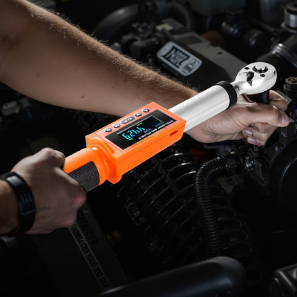 Digital Torque Wrench, 3/8-Inch Drive, 0–135 Nm, ±2%