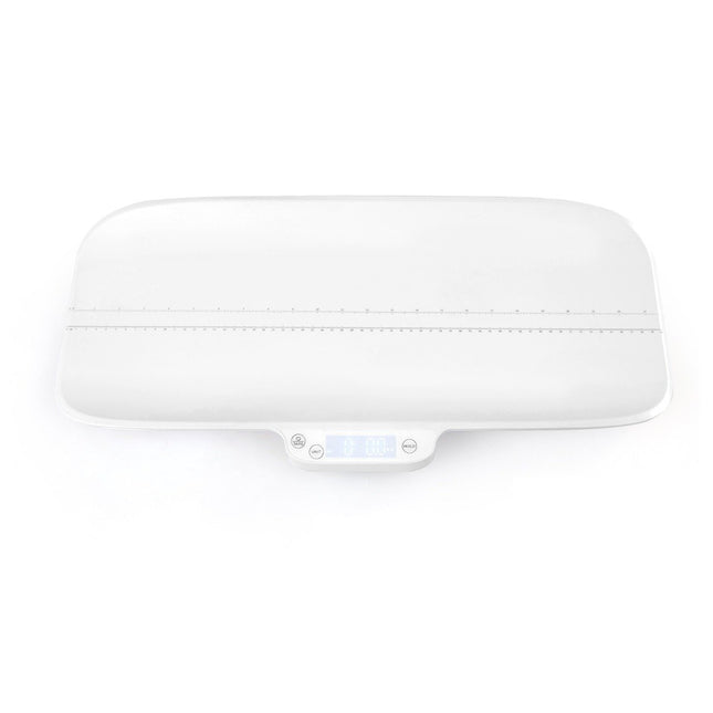 Digital baby scales, multi-functional children's scales with 4 measuring modes, up to 30 kg load capacity, white