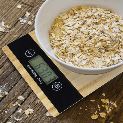 Digital kitchen scale Bambu