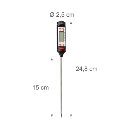 Digital kitchen thermometer