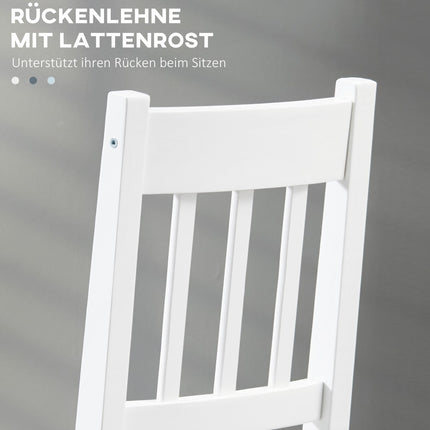 Set of dining room chairs, pine, grey, 41x46.5x85.5 cm