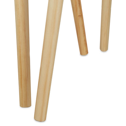 Dining table set of 2 in Scandinavian style
