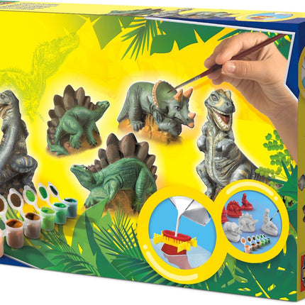Dinosaur Casting and Painting Kit for Creative Kids