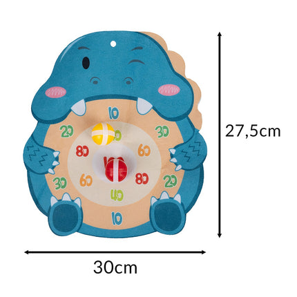Dinosaur Shooting Game for Kids, Foam Balls & Shield