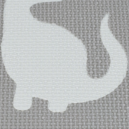 Dinosaur puzzle mat with border