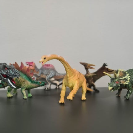 Dinosaurs - movable figures, 6 pcs. 22398