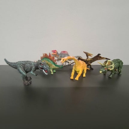 Dinosaurs - movable figures, 6 pcs. 22398