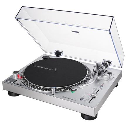 Direct Drive Turntable with USB, Manual, Silver