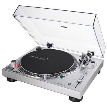 Direct Drive Turntable with USB, Manual, Silver
