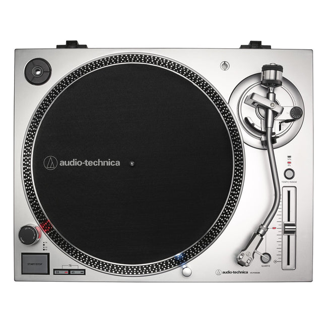Direct Drive Turntable with USB, Manual, Silver