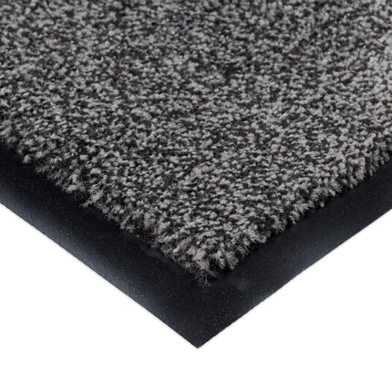 Dirt collecting mat gray