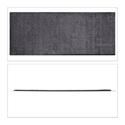 Dirt collecting mat gray