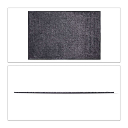 Dirt collecting mat gray