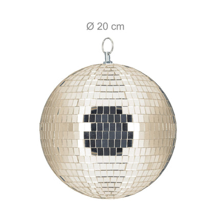 Disco Ball 20 cm – Ceiling Mount, Mirror Finish