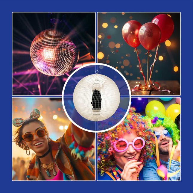 Disco Ball 30 cm – Ceiling Party Decoration