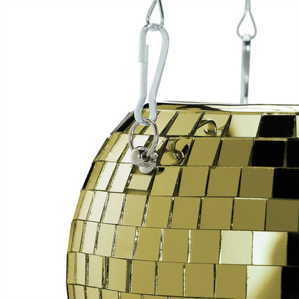 Disco Ball Hanging Planter – Mirrored Light Effect Pot