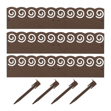 Discount edge brown metal