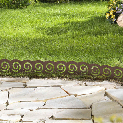 Discount edge brown metal