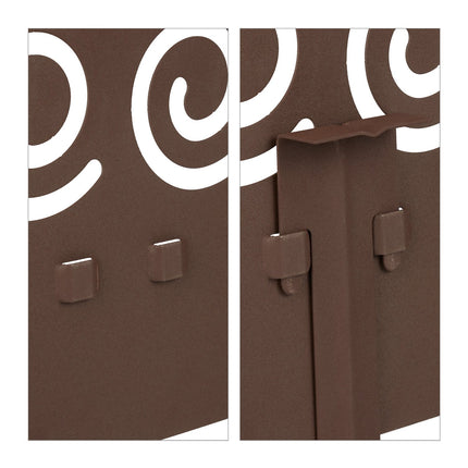 Discount edge brown metal