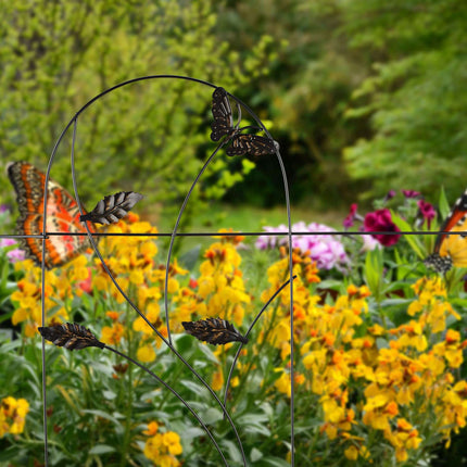 Discount fence 5 panels butterflies