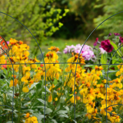 Discount fence 5 panels green