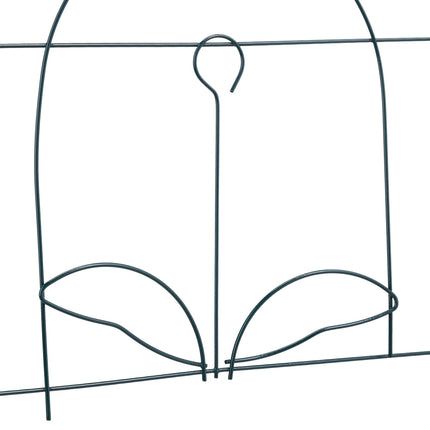 Discount fence 5 panels green