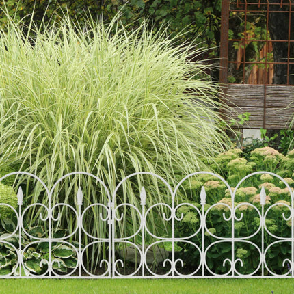 Discount fence plastic black/white
