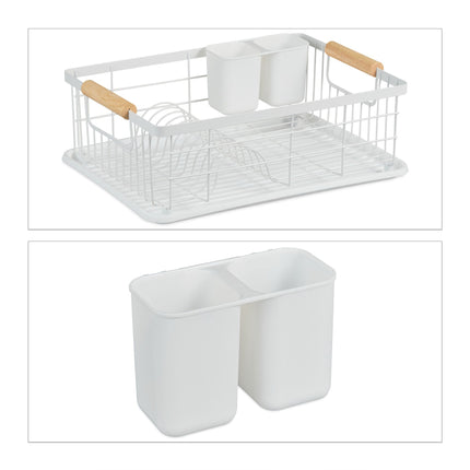 Dish drain with drip tray
